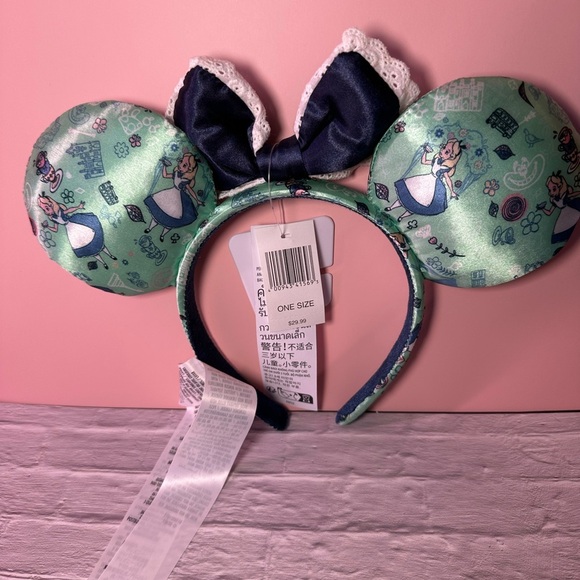 Disney Mouse Ear Headband Alice in Wonderland NWT - Picture 5 of 5